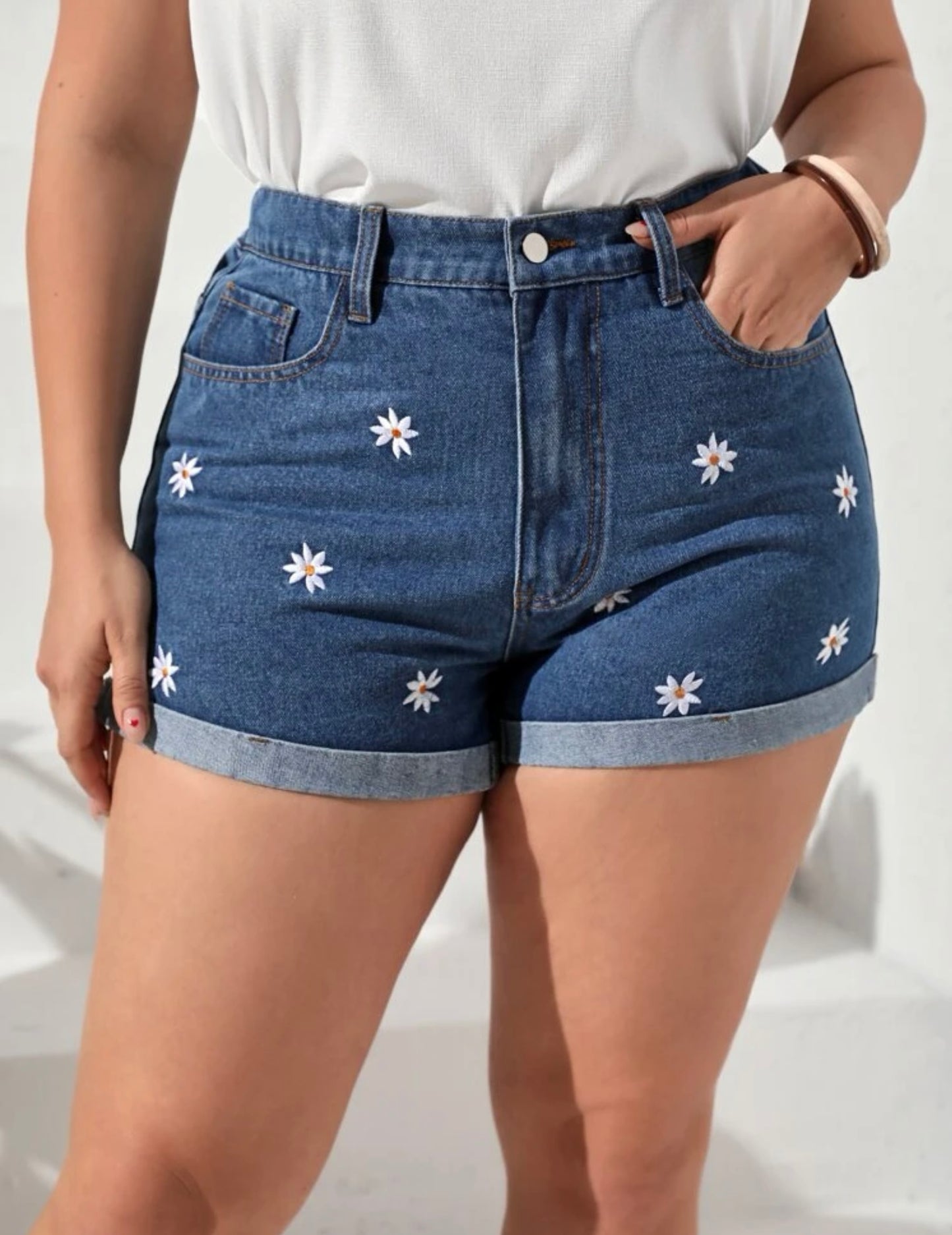 Short de flores.